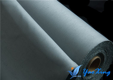 溶接毛布0.8mmの灰色の耐火性の生地ロールのためのシリコーンの上塗を施してある生地