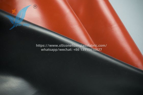 耐火エキスパンションジョイントファブリックシリコンコーティング 200℃耐熱