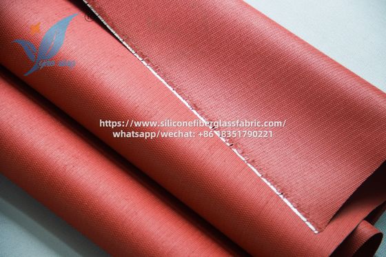 1.5mm シリコーンコーティンググラスファイバーファブリック ダクトフレキシブルコネクタ用