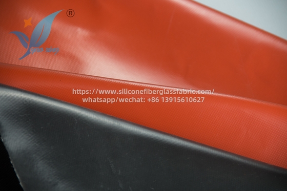カスタムサイズ耐熱シリコーンコーティンググラスファイバーファブリック