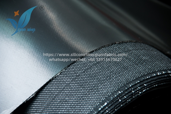 1mm シリコンゴムで覆われたガラスの繊維 溶接毛布 防火布